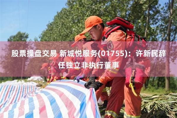股票操盘交易 新城悦服务(01755)：许新民辞任独立非执行董事